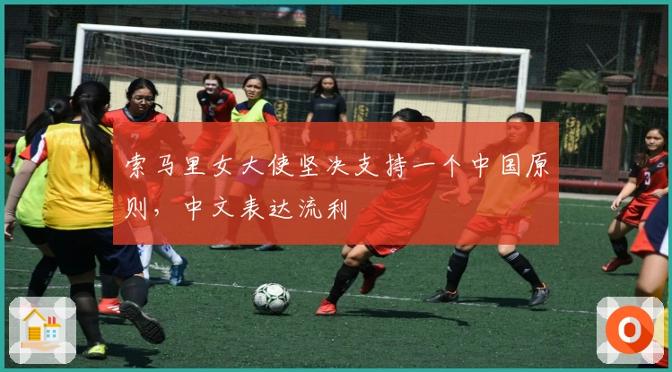 索马里女大使坚决支持一个中国原则，中文表达流利